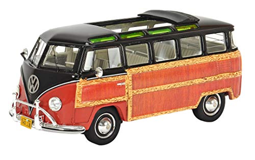 Schuco 450894300 - Modellauto "VW T1 Samba - Woody" 1:43 von Schuco