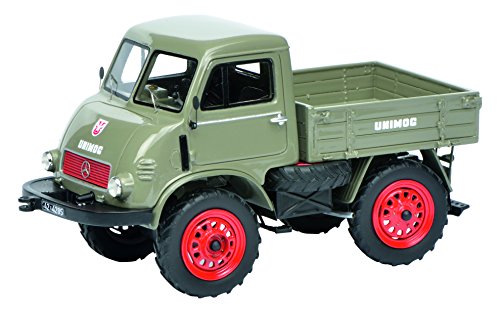 Schuco 450895900-"Mercedes-Benz Unimog U401 Fahrzeug, 1:32 von Schuco