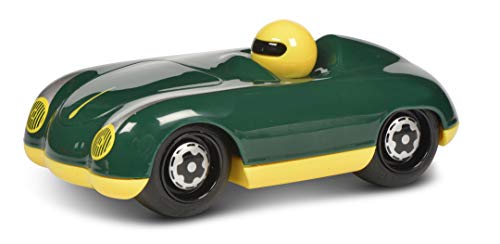 Schuco 450987500 Roadster Green-Gary, my1stSchuco, Spielauto für Kinder 1 Jahr, Rennwagen Spielzeug ab 12 Monaten, grün/gelb von Schuco