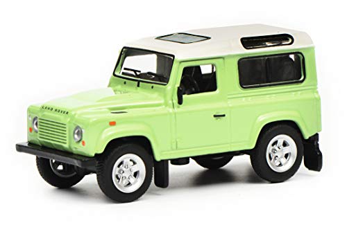 Schuco 452018100 Land Rover Defender grün 1:64 452018100-Land, Modellauto, Modellfahrzeug von Schuco