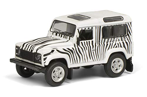 Schuco 452021800 Herz Land Rover Safari Defender, Modellauto, Maßstab 1:64, Zebra, schwarz, Weiss/opulenter Garten, Youth Large / 11-13 Schuco 452021800 Herz Land Rover Safari Defender, Modellauto, Maßstab 1:64, Zebra, schwarz, Weiss/opulenter Garten, Youth Large / 11-13 von Schuco
