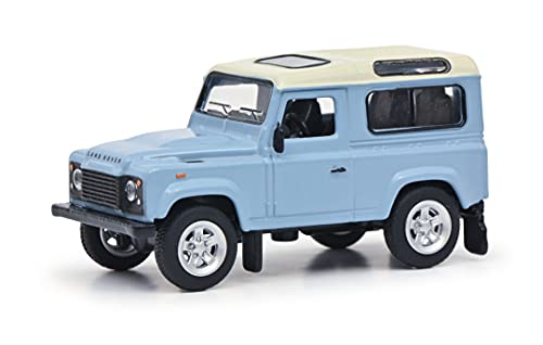 Schuco 452027500 Land Rover Defender, Modellauto, Maßstab 1:64, hellblau Schuco 452027500 Land Rover Defender, Modellauto, Maßstab 1:64, hellblau von Schuco