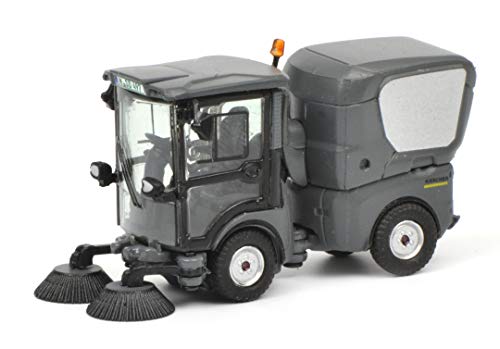 Schuco 452629000 Kärcher MC 130 Kehrmaschine, Modellauto, 1:87, grau von Schuco