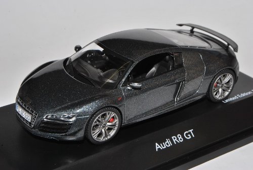 Schuco A-U-D-I R8 GT Coupe Daytona Grau Ab 2010 1/43 Modell Auto von Schuco