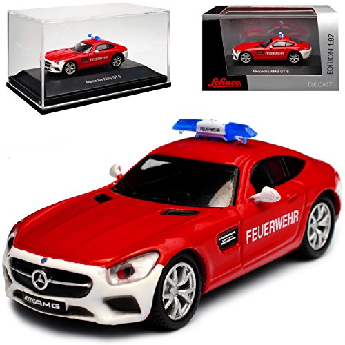 Schuco Mercedes-Benz AMG GT S C190 Coupe Rot Feurwehr Ab 2014 H0 1/87 Modell Auto Schuco Mercedes-Benz AMG GT S C190 Coupe Rot Feurwehr Ab 2014 H0 1/87 Modell Auto von Schuco