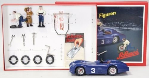 Schuco Studio III Bausatz mit Figuren Sammlermodell Mercedes 01641 Limitiert!! von Schuco