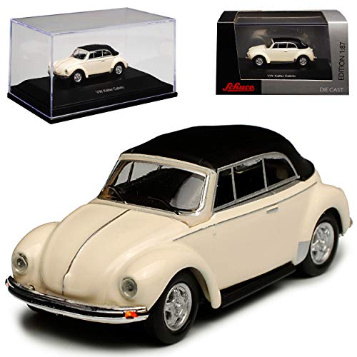 Schuco Volkwagen Käfer Cabrio Weiss mit geschlossenem Dach H0 1/87 Modell Auto Schuco Volkwagen Käfer Cabrio Weiss mit geschlossenem Dach H0 1/87 Modell Auto von Schuco