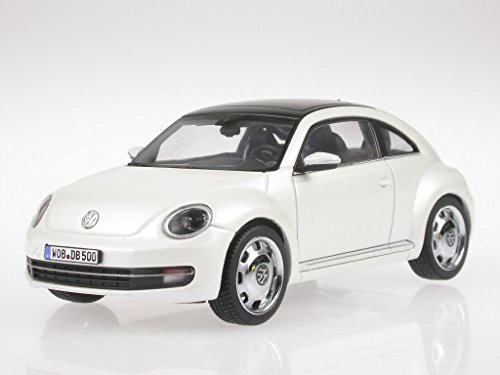 VW Beetle 2012 weiss Modellauto Schuco 1:43 von Schuco