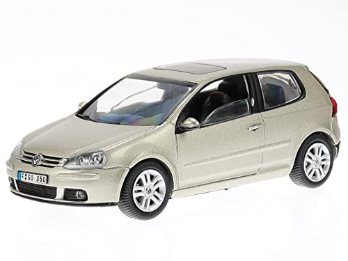 Schuco VW Golf 5 2-Türer beige Modellauto 1:43 von Schuco