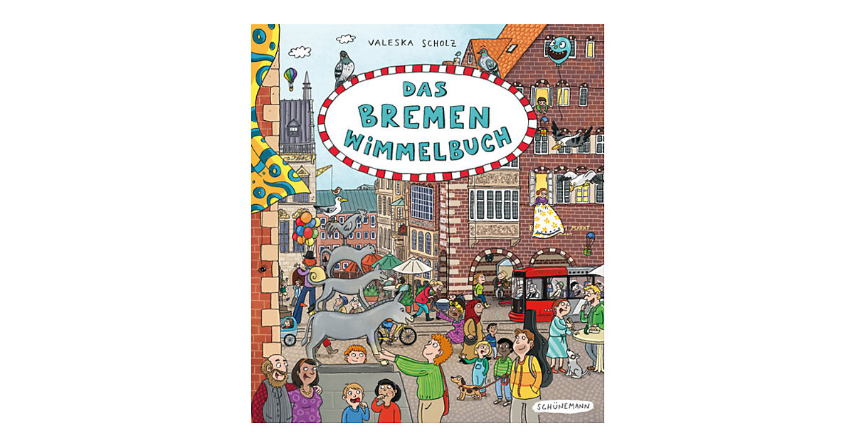 Buch - Das Bremen-Wimmelbuch Buch - Das Bremen-Wimmelbuch von Schünemann Verlag