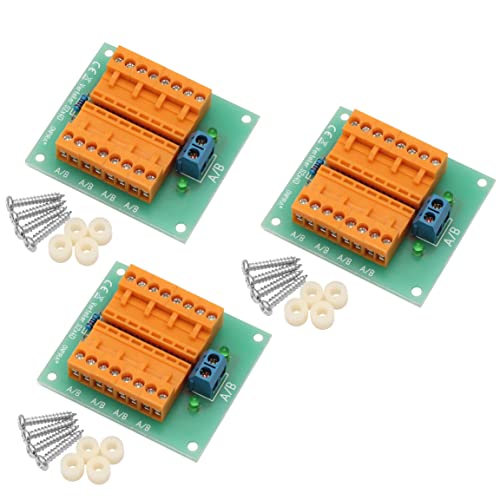3X 8-Fach Stromverteiler mit Steckverbindern für Modellbau RC Maschinenbau | Max. 30V AC DC DCC 5A | Gleichstrom Wechselstrom | Verschiedene Modelle zur Auswahl von Schürberg