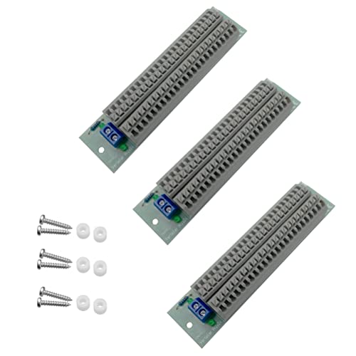 Schürberg Stromverteiler für Modellbau/RC | Gleichstrom & Wechselstrom | Verschiedene Modelle (Federklemme 24-Fach, Liefermenge: 3 Stück.) von Schürberg
