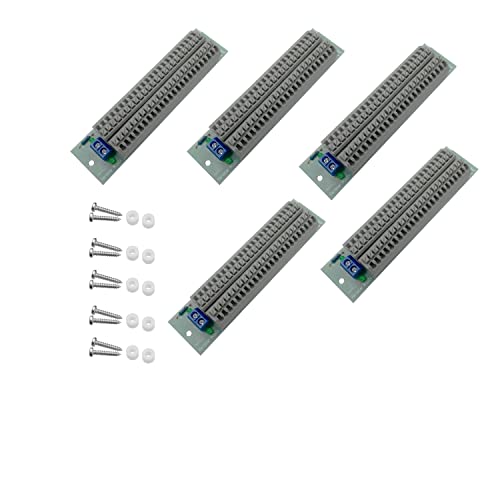 Schürberg Stromverteiler für Modellbau/RC | Gleichstrom & Wechselstrom | Verschiedene Modelle (Federklemme 24-Fach, Liefermenge: 5 Stück.) von Schürberg