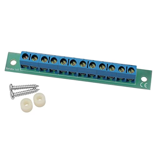 Schürberg Stromverteiler für Modellbau/RC | Gleichstrom & Wechselstrom | Verschiedene Modelle (Schraubklemme 1x12, Liefermenge: 1 Stück.) von Schürberg
