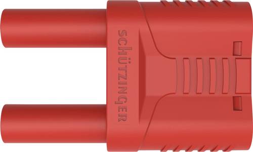 Schützinger SKURZ 6100 / 19-4 IG 2MB Ni / RT Sicherheits-Kurzschlussstecker Rot 1St. von Schützinger