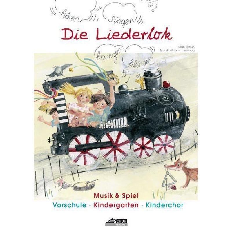 Die Liederlok - Handbuch mit Bilderkarten, m. 1 Buch von Schuh