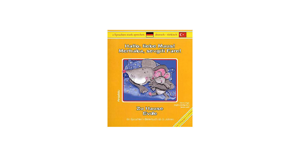Buch - Hallo, liebe Maus! Zu Hause. Merahaba, sevgili Fare! Evde von Schulbuchverlag Anadolu