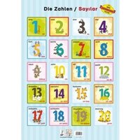 Die Zahlen / Sayilar, Poster von Schulbuchverlag Anadolu