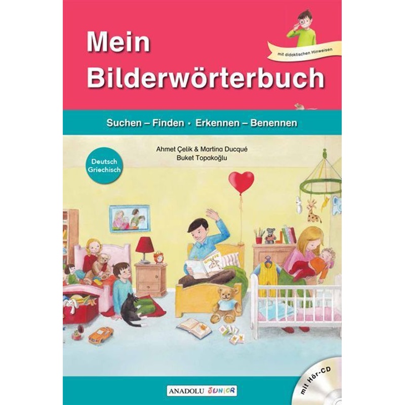 Mein Bilderwörterbuch, Deutsch - Griechisch, m. Audio-CD von Schulbuchverlag Anadolu