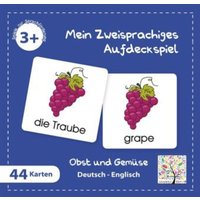 Mein Zweisprachiges Aufdeckspiel, Obst und Gemüse, Englisch (Kinderspiel) von Schulbuchverlag Anadolu