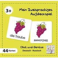 Mein Zweisprachiges Aufdeckspiel, Obst und Gemüse, Russisch (Kinderspiel) von Schulbuchverlag Anadolu GmbH
