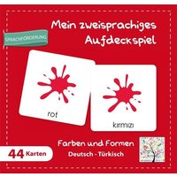 Mein zweisprachiges Aufdeckspiel, Farben und Formen Deutsch-Türkisch (Kinderspiel) von Schulbuchverlag Anadolu