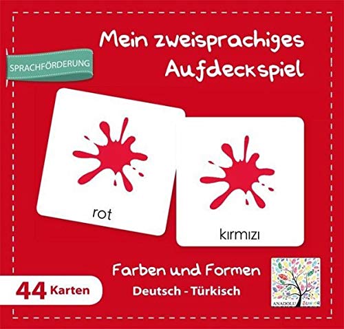 Mein zweisprachiges Aufdeckspiel, Farben und Formen Deutsch-Türkisch (Kinderspiel) von Schulbuchverlag Anadolu