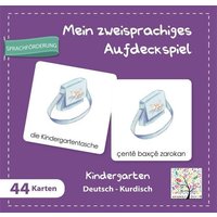 Mein zweisprachiges Aufdeckspiel, Kindergarten Deutsch-Kurdisch (Kinderspiel) von Schulbuchverlag Anadolu