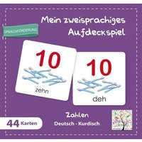 Mein zweisprachiges Aufdeckspiel, Zahlen Deutsch-Kurdisch (Kinderspiel) von Schulbuchverlag Anadolu