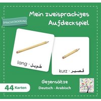 Mein zweisprachiges Aufdeckspiel , Gegensätze, Deutsch-Arabisch (Kinderspiel) von Schulbuchverlag Anadolu