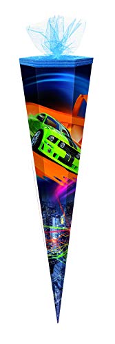 Schultüte / Zuckertüte / 50cm / eckig / "Sportwagen" Schultüte / Zuckertüte / 50cm / eckig / "Sportwagen" von Schultüte