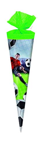 Schultüte / Zuckertüte / Länge: 35cm / rund / "Fußball" Schultüte / Zuckertüte / Länge: 35cm / rund / "Fußball" von Schultüte