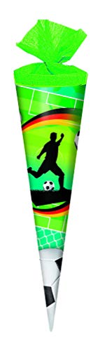 Schultüte / Zuckertüte / Länge: 35cm / rund / "Fußball" Schultüte / Zuckertüte / Länge: 35cm / rund / "Fußball" von Schultüte