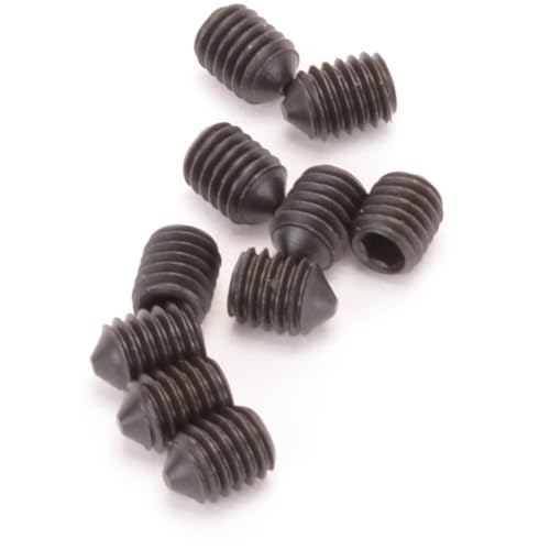 Schumacher Racing U4662 Speed Pack – M3 x 4 Gewindestift – Kegelspitze, 10 Stück Schumacher Racing U4662 Speed Pack – M3 x 4 Gewindestift – Kegelspitze, 10 Stück von Schumacher Electric