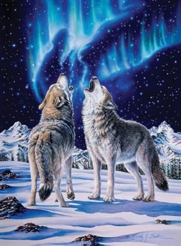 1000 Stück - Animal Wolfs Posters - Pädagogisches Spielzeug Für Kinder - Familien Spiele Zur Stressreduzierung - Erwachsene Puzzles Herausforderung Spiel - Px424Qz von Schwagebo