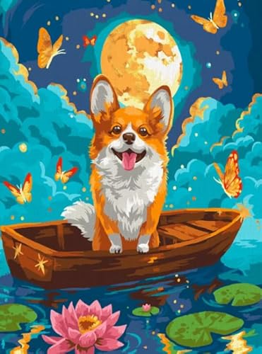 1000 Stück - Corgis Posters - Buntes Abstract Puzzle - Irregulär Puzzle - Lustiges Personalisiertes Spielzeug - Lernspiel Für Erwachsene - Px573Qz von Schwagebo