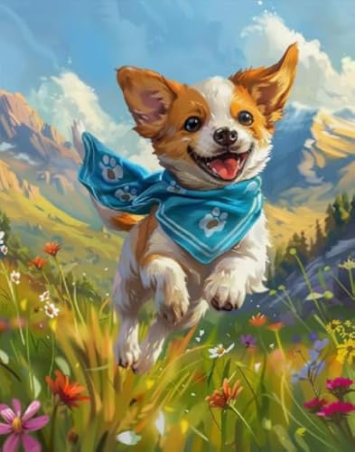 1000 Stück - Corgis Posters - Buntes Abstract Puzzle - Irregulär Puzzle - Lustiges Personalisiertes Spielzeug - Lernspiel Für Erwachsene - Px574Qz von Schwagebo