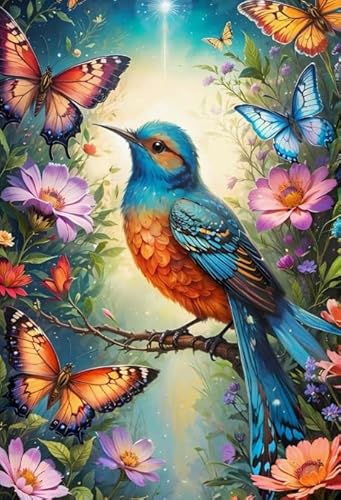 1000 Stück Puzzle - Animal Hummingbirdss Kunst Poster - Buntes Puzzles - for Adults Lernspielzeug Für Familien - Wall Kunst Decor - Px476Qz von Schwagebo