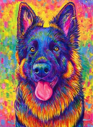 1000 Stück Puzzle - German Shepherds Posters - Buntes - Children's Elderly Gedächtnis-Kognitions-Spiele - Erwachsene Puzzles Herausforderung Spiel - Px539Qz von Schwagebo