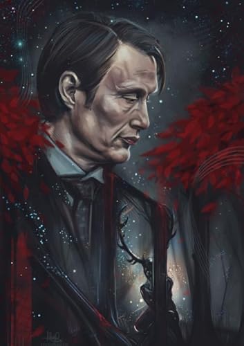 1000 Stück Puzzles - Classic Film Bloodlusts Hannibals Posters - Spiele Zur Stres Sreduzierung Für Die Ganze Familie - Heraus Fürderungs Spiel Für Erwachsene - Wand Kunst Dekoration - Sk335Zp von Schwagebo