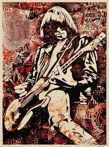 1000 Stück Puzzles - Singers Ramone Posters - Spiele Zur Stres Sreduzierung Für Die Ganze Familie - Heraus Fürderungs Spiel Für Erwachsene - Wand Kunst Dekoration - Sk401Zp von Schwagebo