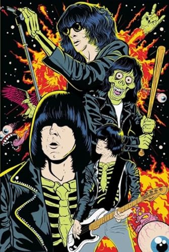 1000 Stück Puzzles - Singers Ramone Posters - Spiele Zur Stres Sreduzierung Für Die Ganze Familie - Heraus Fürderungs Spiel Für Erwachsene - Wand Kunst Dekoration - Sk406Zp von Schwagebo