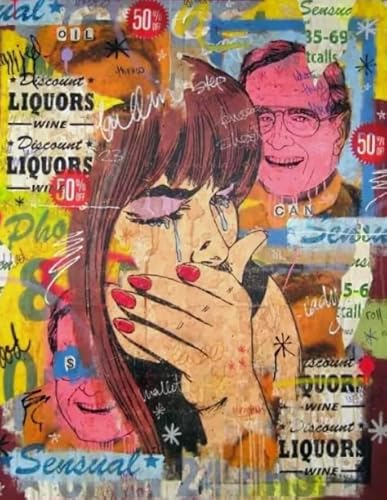 1000 Stück - Street Graffiti Posters - Abstract Buntes Puzzle - Dekompressions Spiel Für Erwachsene -Gedächtnis-Kognitions-Spiele - Px685Qz von Schwagebo
