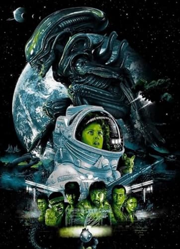 1000 Stücke Puzzles,Classic Horror Alienss Film,Colorful Abstract Puzzles,Memory Spiels for Erwachsenes,Familie Educational Spielzeugs Tr73Ai 1000 Stücke Puzzles,Classic Horror Alienss Film,Colorful Abstract Puzzles,Memory Spiels for Erwachsenes,Familie Educational Spielzeugs Tr73Ai von Schwagebo