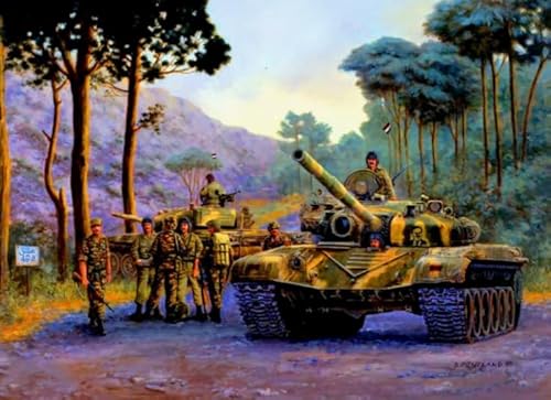 1000 Teile,Retro World Warii Tanks Plakats,Lernspielzeug Für Kinder,Spiele Zum Stressabbau In Der Familie,Erwachsene Puzzles Challenge Spiel Ja580Zp von Schwagebo