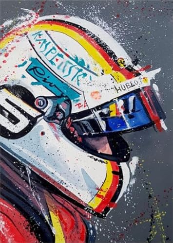 1000 Teile - F1 Racings Plakate - Bunte Puzzle - Irregulär Puzzle Pieces - Lustiges Personalisiertes Spielzeug - Lernspiel Für Erwachsene Yp82Zk von Schwagebo