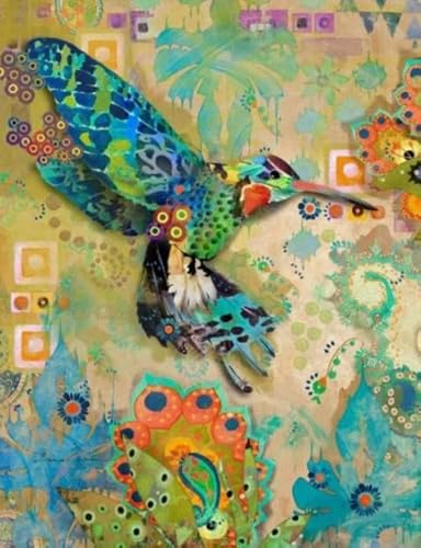 1000 Teile - Hummingbirds Plakats - Lernspielzeug Für Kinder - Spiele Zum Stressabbau In Der Familie - Erwachsene Puzzles Challenge Spiel Ja142Zp von Schwagebo