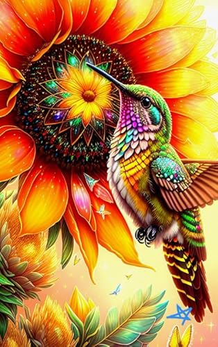 1000 Teile - Hummingbirds Plakats - Lernspielzeug Für Kinder - Spiele Zum Stressabbau In Der Familie - Erwachsene Puzzles Challenge Spiel Ja143Zp von Schwagebo