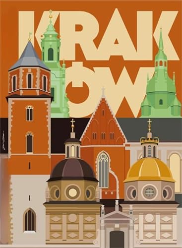 1000 Teile - Lernspielzeug Für Kinder Puzzle - Poland City Travel Kunst Plakat - Colour Puzzle - Memory-Spiele Für Erwachsene Yp191Zk von Schwagebo