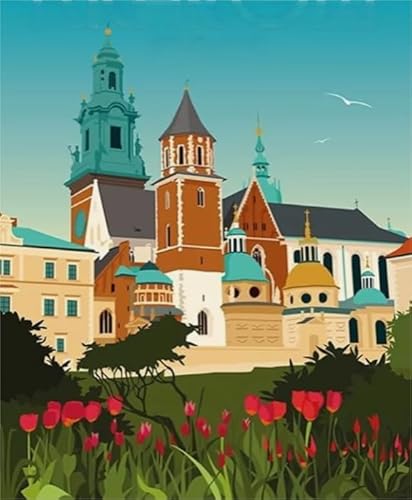 1000 Teile - Lernspielzeug Für Kinder Puzzle - Poland City Travel Kunst Plakat - Colour Puzzle - Memory-Spiele Für Erwachsene Yp193Zk von Schwagebo